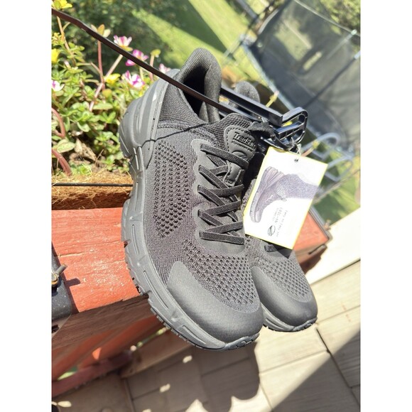 TREDSAFE - SIZE: 7 Women's Black Slip-Resistant Coil On Edge Sneakers - NEW! - Picture 7 of 7